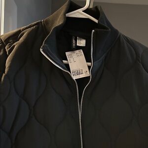 Divided Black Quilted Women’s Puffer Jacket